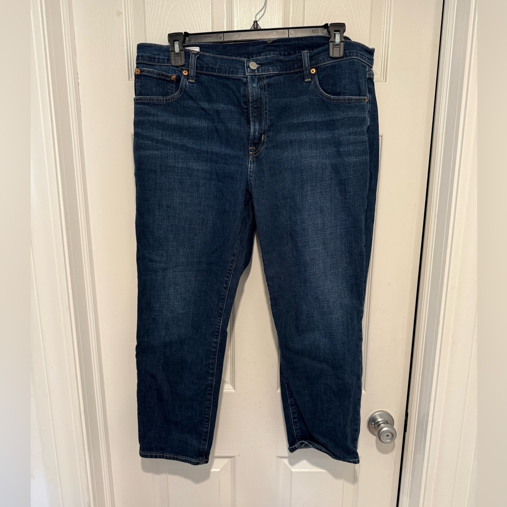GAP Mid-rise Girlfriend Jeans